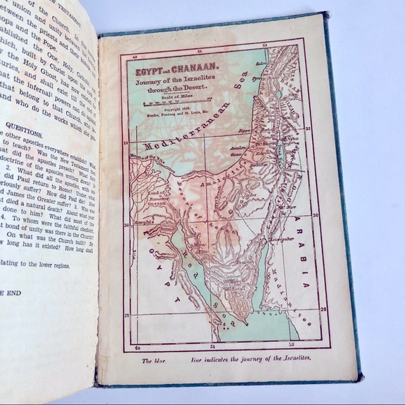 ILLUSTRATED BIBLE HISTORY 1889 By Dr. J. Schuster VINTAGE - Picture 6 of 14